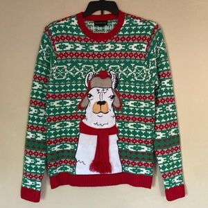 Blizzard Bay, small, llama Christmas sweater